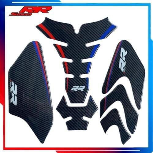 5D Motorcycle Stickers Tank Pad Protector Carbon Fiber Decals Accessories For Bmw s1000rr 2020 s 1000 RR 1000RR HP4 2012 2015