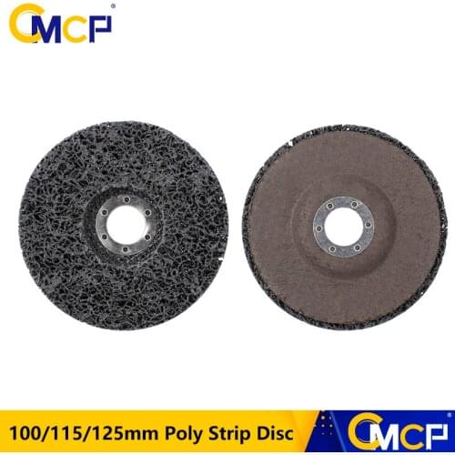 CMCP Abrasive Disc Paint Rust Remover Clean Grinding Wheels 100/115/125mm Angle Grinder Car Poly Strip Disc Abrasive Wheel