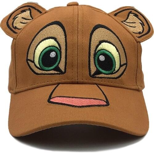 New Fashion Autumn Summer Baby Baseball Cap For Boys Girls Cartoon Tiger Children Hat Spring Outdoor Snapback Hat Kids Sun Caps