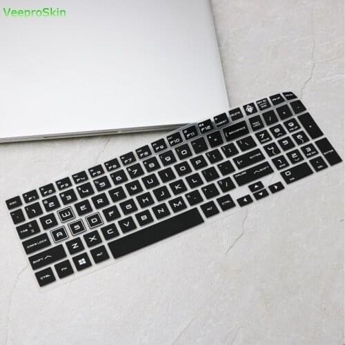Laptop Keyboard Cover skin For HP Omen 15 15-dh0201ng 15-dh0135tx 15-dh0111tx 15-dh0006tx dh0007tx dh0009tx 15-DH series 15.6