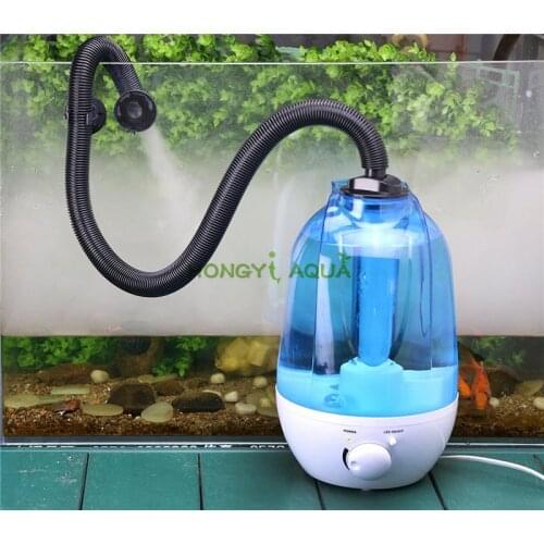 Tortoise lizard humidifier Nebulizer Rainforest tank Mist Heavy fog Reptile favorite Aquarium supplies