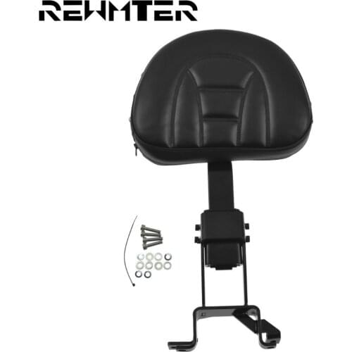 Motorcycle Seat Black Leather Backrest Sissy Bar Cafe Racer For Indian Chieftain Comfortable Motorcycle Seat