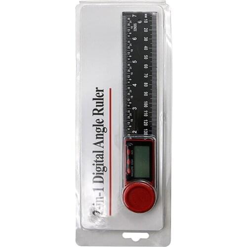 200mm Digital Angle Inclinometer Angle Measure Meter Electronic Goniometer Protractor Finder Measuring Tool Dropship