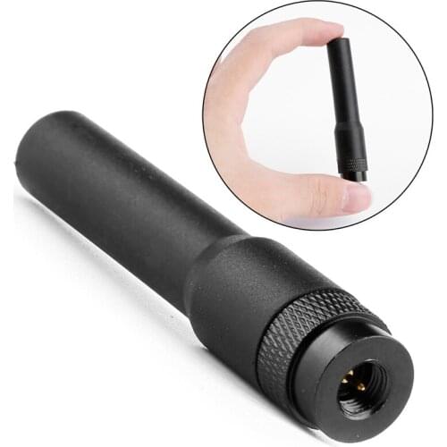 Dual Band SMA-Male 144/430MHz Soft Antenna for Walkie Talkie Radio YAESU