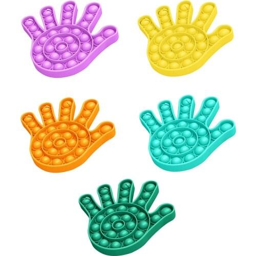 Push Pop Fidget Toy Silicone Push Bubble Toy Educational Pressing Children Stress Reliever 202 new dropshipping