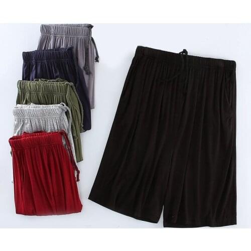 Summer Home pants 8XL waist 160cm 5XL 6XL 7XL Plus size men Sleepwear