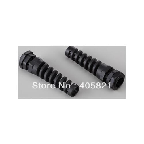 M27 nylon bending proof spiral cable gland For 13-18mm Cable Range