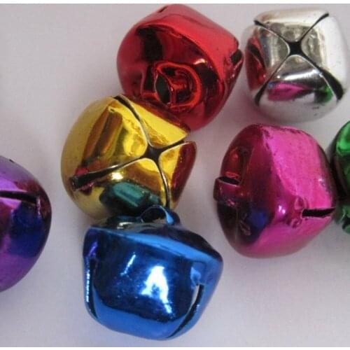 Mix 30 PCS/lots of diy small lovely metal new income 8 mm Children dance the bell / Pet bell 011003005