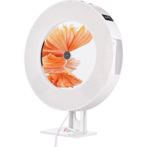 Multifunctional CD Player Wall Mountable Bluetooth Speaker FM Radio 3.5mm AUX Input TF Card U Disk Music Player Timing Function