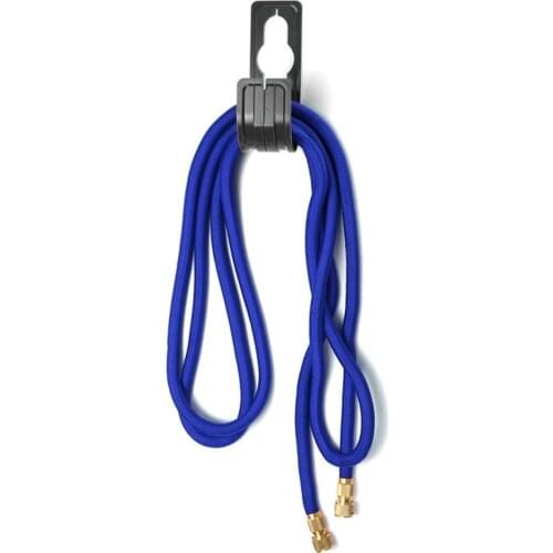 Hot Wall Mounted Garden Hose Pipe Reel Holder Hanger Storage Hook Watering Rack Laundry Bag Blue Black Red