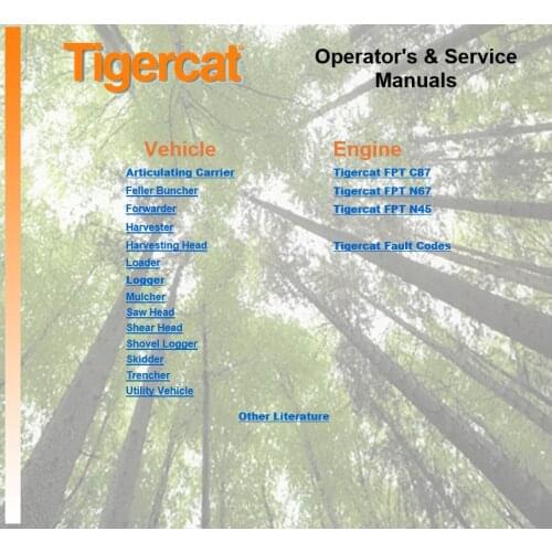 Tiegercat Operators & Service Manual PDF