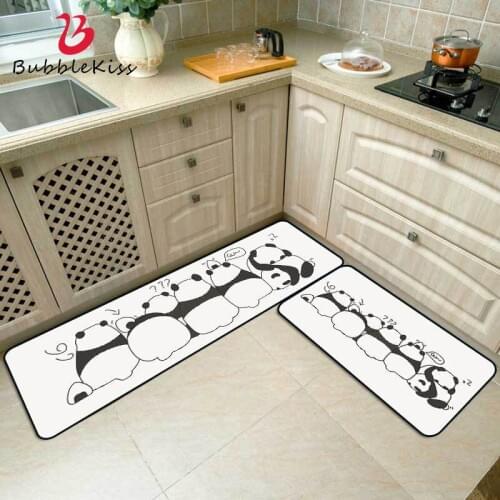 Bubble Kiss Modern Kitchen Carpet Cartoon Pattern Oil-Proof Kitchen Mat Carpets For Living Room Bedroom Decor Rug Bedside Rugs