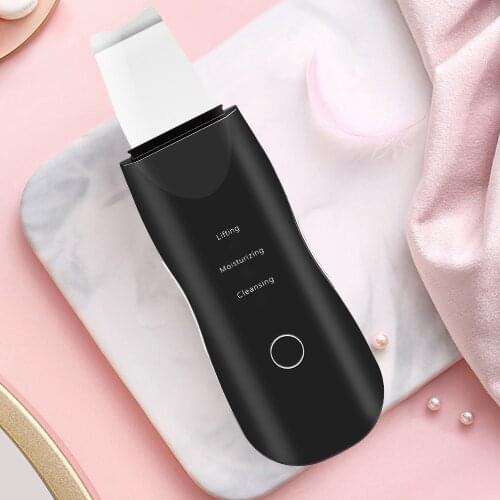 Face Care Skin Scrubber Ultrasonic Facial Deep Cleaning Peeling Shovel Blackhead Removal Pore Cleaner Home Use Beauty Devices
