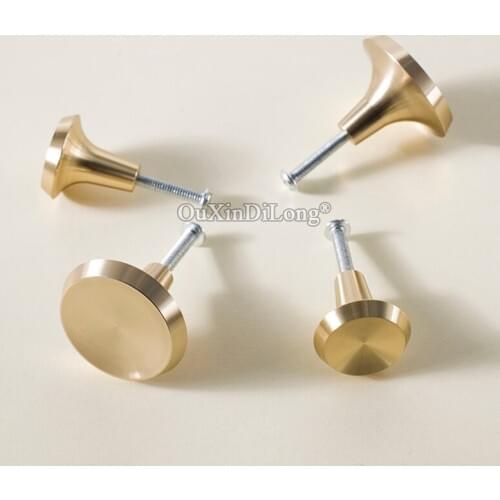 High Quality 20PCS European Solid Brass Cabinet Door Handles Cupboard Wardrobe Drawer Kitchen Wine Cabinet Pulls Handles & Knobs