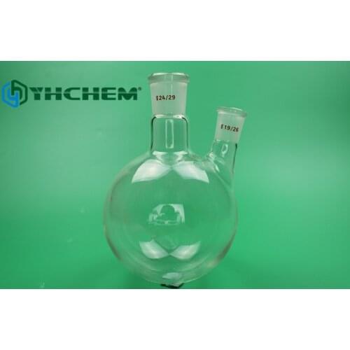 24/29,500ml/1000ml/2000ml,2-neck Round Bottom Glass Flask