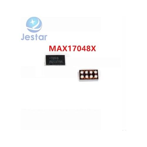5pcs MAX17048 MAX17048X BGA8 MAX17048G QFN8 Mark 7048 IC