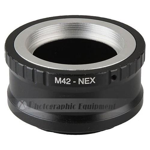 10PCS Camera Lens Adapter m42-nex for Sony nex3 nex-5 nex7 nex-5t A5000 A5100 A6000 A6300 A6500 A7R A7M2 Camera