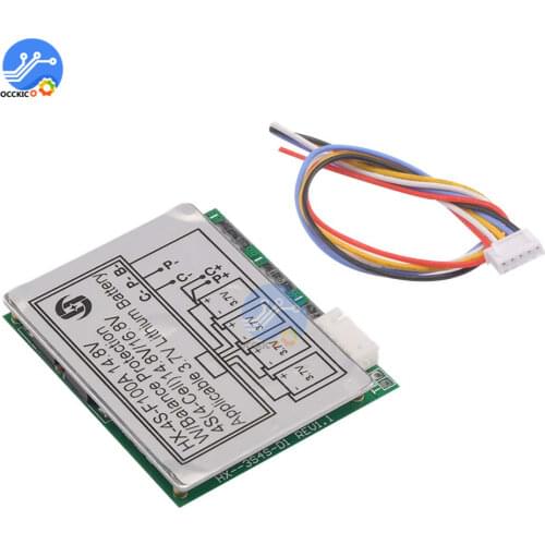 BMS 4S 100A 12.8V 14.8V Lithium Lifepo4 Battery Protection Bord with Balance Function Professional Lifepo4 BMS Equalizer