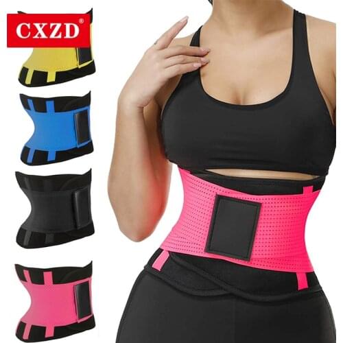 CXZD Women Waist Trainer Trimmer Corset Fitness Belt Body Shaper Waist Belt Cincher Wrap Workout Shapewear Slimming