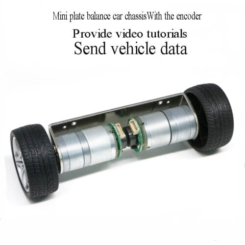 Mini two-wheel balanced car home with metal integrated shape and super speed Mini version self-balancing car chassis