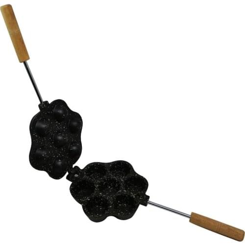 Tartlet Cooker Casting Cookie Mold Granite Coating Healthy Mold Delicious Tartlets Muffin CupCake 7 Holes Kitchen Food Thai Mold