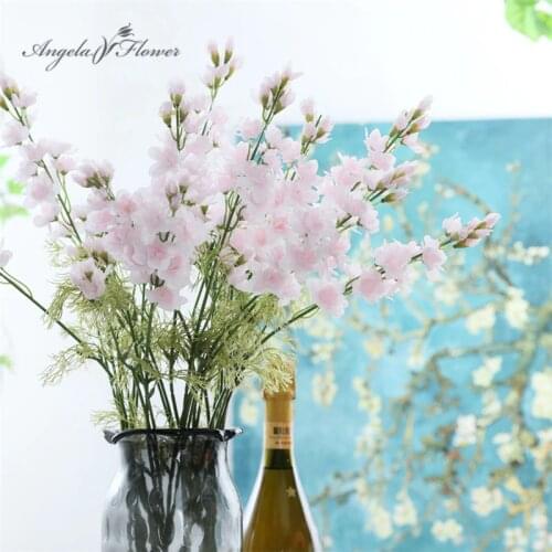 Artificial gladiolus flower white autum violet silk orchid decor house home table wedding flower arrangement party event supply