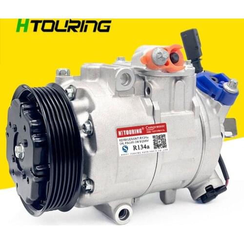 For Car SEAT IBIZA CORDOBA 02-09 / AUDI SKODA Volkswagen Polo 6SEU12C AC Compressor 6Q0820803G 6Q0820803H 6Q0820803J 6q0820803d