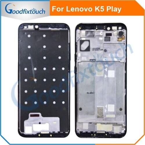 LCD Housing For Lenovo K5 Play L38011 Front Frame Housing Case Middle Frame LCD Screen Frame Faceplate Bezel