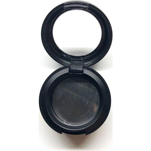 Round Shape Empty Eyeshadow Flip Case Pressed Powder Pigment Blusher Lipstick Packaging Box Cosmetic Makeup Container With Clear