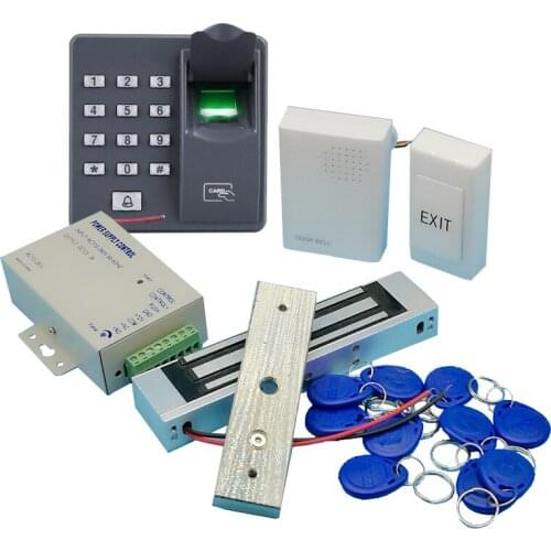 Best X6 Full 125khz Rfid Card Fingerprint Door Access Control System Kits