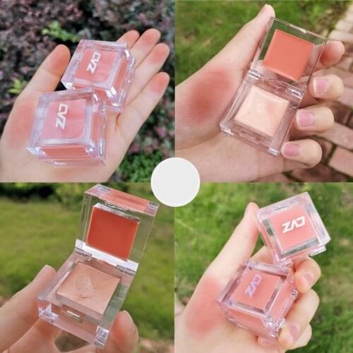 Maquillage Face Blush Contour Red Rouge Mineral Powder Long-lasting Matte Natural Cheek Blusher Makeup Face Blusher Cosmetic