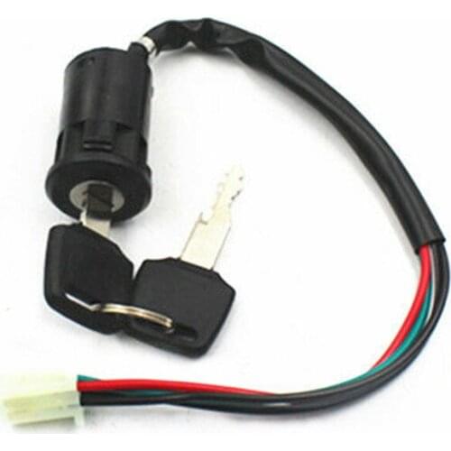 Motorcycle Ignition Switch Lock Key Dirt Bike Chinese ATV Go Kart Moped Scooter