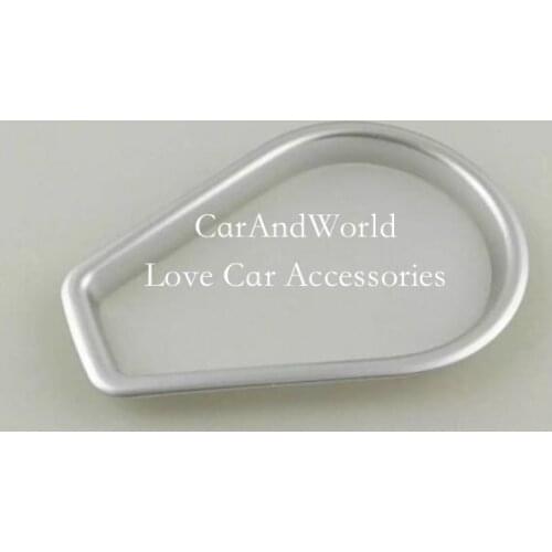 For Toyota RAV4 RAV 4 2016 2017 Interior Cigarette Ashtray Decorative Frame Box Cover Trims ABS Chrome Car-styling Accessories