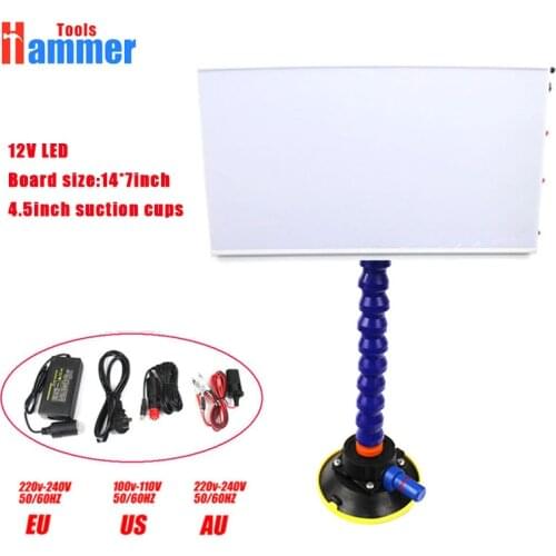 Dent Led Stripe Line Board Paintless Dent Removal Repair Tool with Ajustment Holder And 5m Long Line