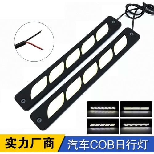 Factory Direct Motors led daily LAMP COB silicone lamp ultra-thin waterproof can bend personality modified lamp