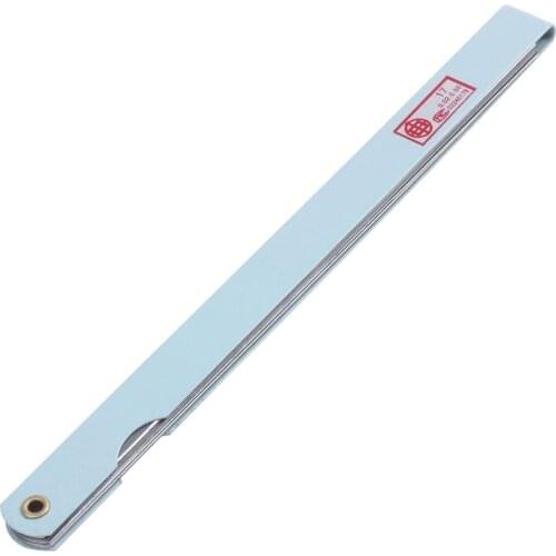 200mm Long 17 Leaves 0.02mm-1.0mm Gap Thick Measure Feeler Gauge Gage Retail