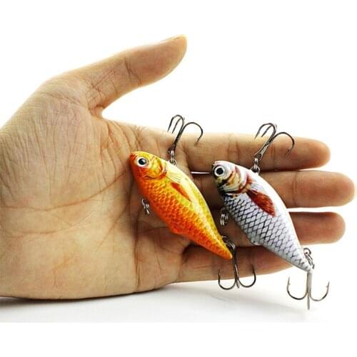 High Quality 6.5cm 8.5g Fishing Wobblers Minnow Lures Isca Artificial Jerkbait Hard Crank Bass Pike Fish Lake River