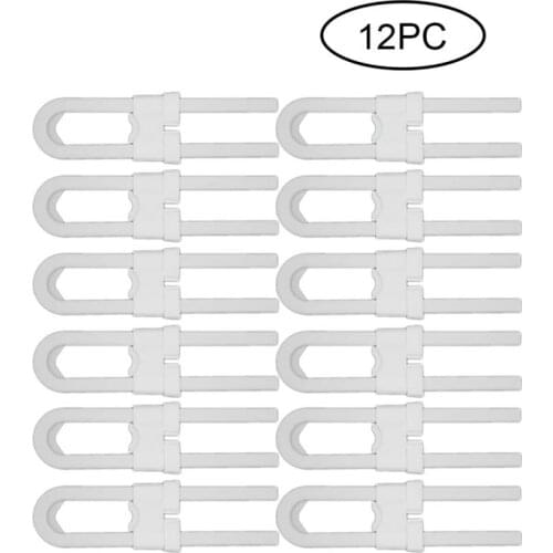 12 Pieces Sliding Cabinet Door Lock, U-shaped Baby Safety Lock, Child Safety Cabinet Door Lock baby protection child newborns