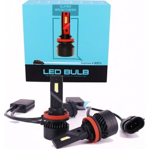 2pcs 90W 10000LM F3 Car LED Headlight Kit H4 9003 H7 H8 H9 H11 9005 9006 HB3/4 9012 HIR2 G-XP Chips Fog Lamps 6000K 12V 24V