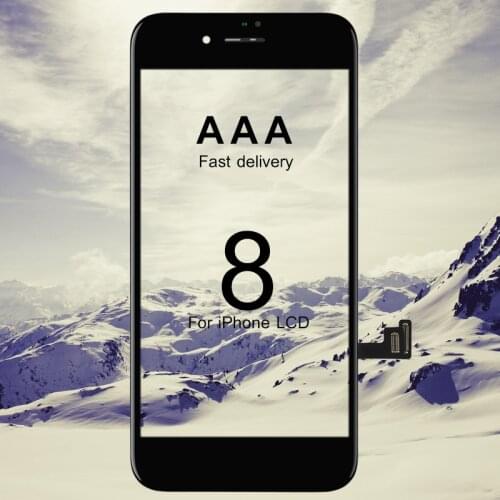 3pcs 100% Guarantee AAA Replacement Display for iphone 8 LCD Touch Screen Digitizer no Dead Pixel With 3D Force Touch Screen