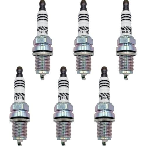 6pcs/lot BKR7EIX 2667 Spark Plugs for BMW For Honda For Audi