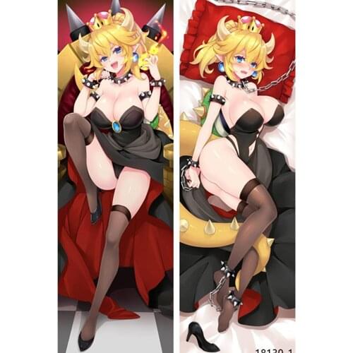 Anime Bow Princess King Boo Dakimakura Pillow Case Pillow Case Cartoon Pillow Double-sided Printing Pillow Case Bedding Pillow