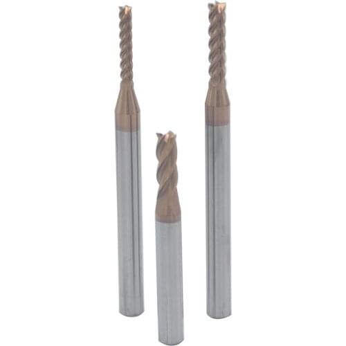 1PCS 60° Four-Blade Aluminum End Mill CNC Milling Cutter