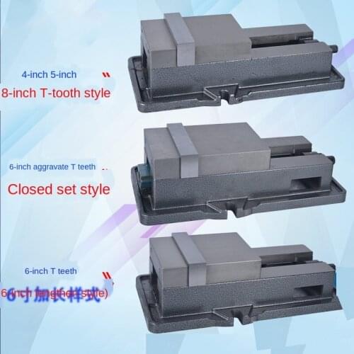Milling machine heavy duty CNC precision vise, 6 inch extension, special angle fixed vise in machining center