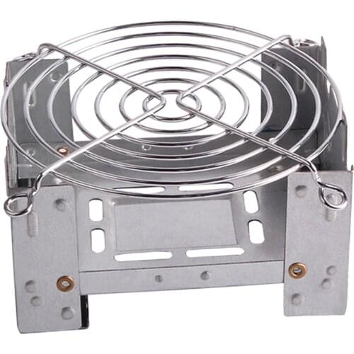 Lightweight Hiking Backpacking Stove Heater Camping Spirit Burner with Rack