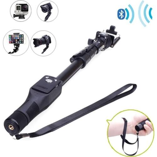 New Phone Selfie Stick Bluetooth Extendable Handheld Tripod Monopod For iPhone Samsung Gopro DSLR Camera GDeals