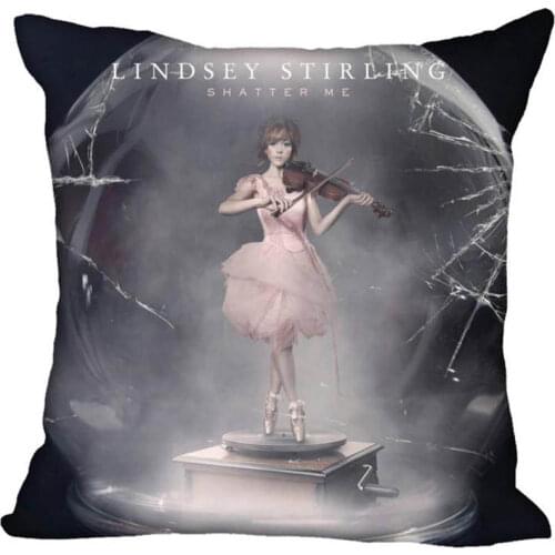 Custom Pillowcase Lindsey Stirling Zipper Pillow Cover 35X35,45X45,60X60cm(Two Sides) Print Your Pictures Pillow Cases