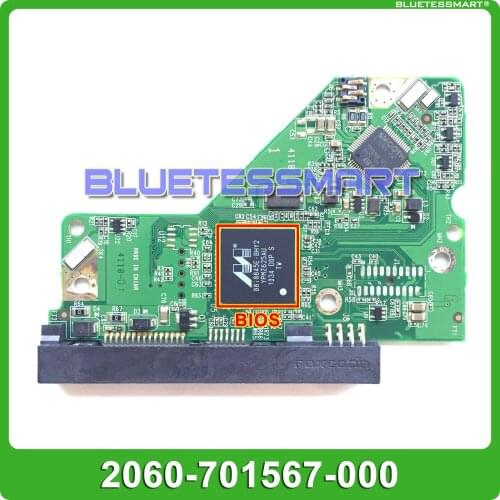 HDD PCB logic board 2060-701567-000 REV P1/A for WD 3.5 SATA hard drive repair data recovery