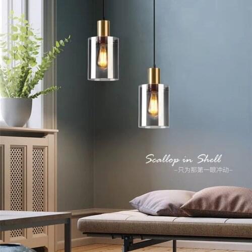 Pendant Lamp Metal and Glass Pendant lamp Modern And Nodirc Pedant Lamp Drop Light Dining Room Restaurant Living Room Bedroom