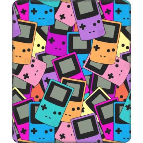 Game Boy Awesome Mouse Pad Gamer Controller Gaming Console Gift Lockedge Desk Mat Pads Rubber Gamer Computer Laptop Pad